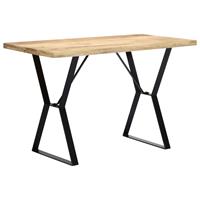 vidaxl Esstisch Massivholz Mango 120x60x76cm