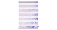 Lichtblick Duo Rollo Klemmfix, ohne Bohren, blickdicht, Hortensie - Lila Rollos violett Gr. 60 x 150