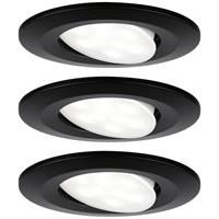 Paulmann 99991 LED-Einbauleuchte 18W Neutralweiß Schwarz (matt)