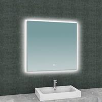 Aqua Splash Badkamerspiegel  Luc Rechthoek Inclusief LED Verlichting Backlight 80 cm 