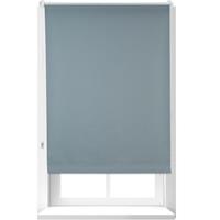 RELAXDAYS Verdunkelungsrollo, Hitzeschutz, Thermo Rollo Klemmfix, blickdichtes Seitenzugrollo 80x165, Stoff 76 cm, grau