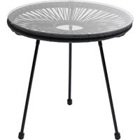 Kare Design Tuin Bijzettafel Acapulco Black