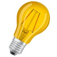 OSRAM LED lamp E27 Star Décor Cla A 2,5W, geel