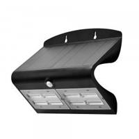 V-tac VT-767-7 LED solar buitenverlichting - 7W - 800 Lm - zwart