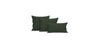 Heckett & Lane Wafel Kussensloop Katoen - bistro green 60x70cm