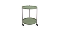 Leitmotiv Side Table Thrill Nickel