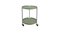 Leitmotiv Side Table Thrill Nickel