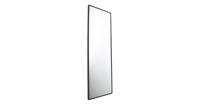 Fragix York Passpiegel - Zwart - Aluminium - 120x40