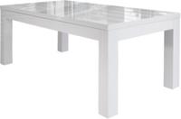SalesFever Esstisch, ausziehbar, B180/260 x T90 x H75 cm weiß