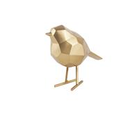 Pt Vogel beeld Statue Bird klein goud