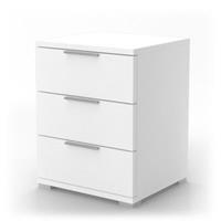 Yomonda Nachtschrank Florenz Weiß weiß