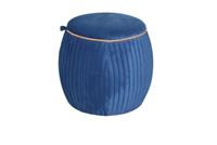 Yomonda Sitzhocker mit Stauraum Anna blau