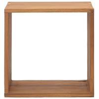 vidaXL Nachttisch 40x30x40 cm Teak Massivholz Braun