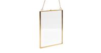 QUVIO Fotolijst met ketting 13 x 18cm - Goud