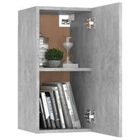 VidaXL TV-Schrank Betongrau 30,5x30x60 cm Spanplatte Grau