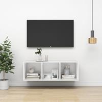 vidaXL Tv-meubel Wit 37 x 37 x 107 cm