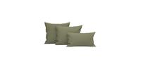 Heckett & Lane Wafel Kussensloop Katoen - olive green 60x70cm