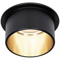 Paulmann 93378 LED-Einbauleuchte 6W Warmweiß Schwarz (matt), Gold