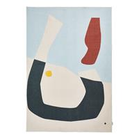 Home24 Laagpolig vloerkleed Shapes One, Tom Tailor