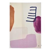 Home24 Laagpolig vloerkleed Shapes Two, Tom Tailor