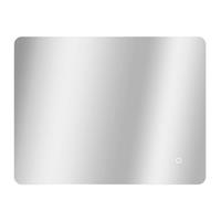 Praxis Spiegel Renzo rechthoek met ledverlichting touch sensor en spiegelverwarming 70x90cm