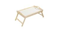 Kesper Servier- & Betttablett  klappbar beige