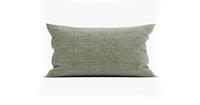 Zo! Home Lino Kussensloop Linnen Look - army green 40x80cm