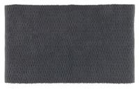 Wenko Badematte Mona, Badvorleger 50 x 80 cm, Grau grau