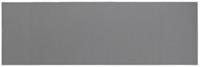 Wenko Badematte Grau, 65 x 200 cm, Weichschaummatte grau