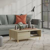 VidaXL Couchtisch Sonoma-Eiche 90x60x35 cm Spanplatte Braun
