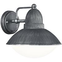Led Tuinverlichting - Tuinlamp - Trion Amira - Wand - E27 Fitting - Mat Zwart - Aluminium