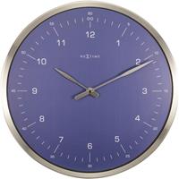 Wandklok Nextime 60 Minutes Ø33 Metaal Blauw