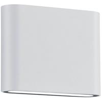 Led Tuinverlichting - Tuinlamp - Trion Thino - Wand - 4w - Mat Wit - Aluminium