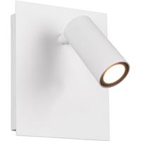 Led Tuinverlichting - Wandlamp Buitenlamp - Trion Sonei - 3w - Warm Wit 3000k - 1-lichts - Vierkant - Mat Wit -