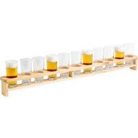 kesper Bierglasträger, Stativ für Gläser, Bierregal, Zubehör für Alkohol, Kiefernholz