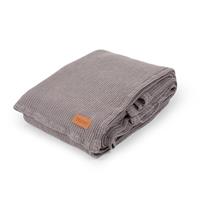 Town & Country Bedsprei Dexter Dobby Taupe 1 Persoons Bedsprei 180 X 260 Cm