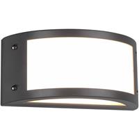 Led Tuinverlichting - Tuinlamp - Trion Keraly - Wand - 12w - Mat Antraciet - Kunststof