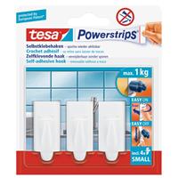 3x Tesa Powerstrips Haken Trend Small - Klusbenodigdheden - Huishouden - Verwijderbare Haken - Opplak Haken 3 Stuks