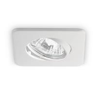 Ideallux Plafond inbouwspot Lounge, vierkant, wit