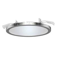 LightMe LED-Einbauspot Aqua Pur Ø14,7cm silber