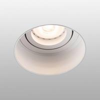 FARO BARCELONA Inbouwspot Hyde 1-lamp rond gezwenkt wit