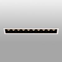 FARO BARCELONA LED inbouwlamp Troop met frame, 10-lamps