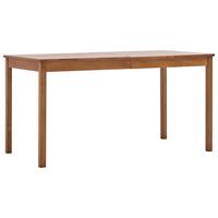 vidaXL Esstisch Honigbraun 140 x 70 x 73 cm Kiefernholz 