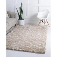Home24 Laagpolig vloerkleed Temara Shag I, Top Square
