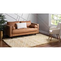 Home24 Laagpolig vloerkleed Temara Shag I, Top Square