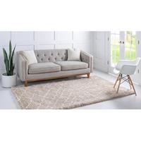 Home24 Laagpolig vloerkleed Temara Shag I, Top Square