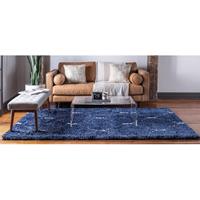 Home24 Laagpolig vloerkleed Temara Shag IV, Top Square