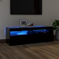 VidaXL Tv-meubel Met Led-verlichting 120x35x40 Cm Zwart