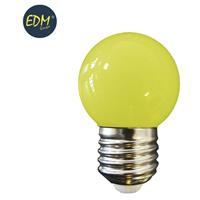 Enzo EDM LED kogellamp EDM E27 1,5W geel LED8118