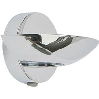 LEDINO LED-Wandleuchte Ledar, 5 W, chrom - 